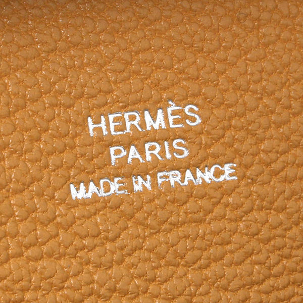 エルメス HERMES バスティア BASTIA シェーブルミゾール(山羊革) コインケース シルバー金具