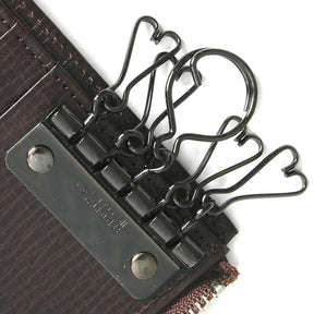 バーバリー BURBERRY YD575954 レザー 二つ折り財布 シルバー金具