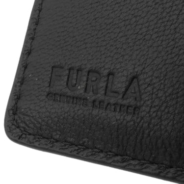 フルラ FURLA シェリー スモール 二つ折り財布 WP00390BX2045O6000 ブラック クラリスリュクスカーフレザー 二つ折り財布 ゴールド金具 黒 リボン コンパクト