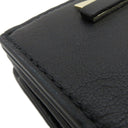 フルラ FURLA シェリー スモール 二つ折り財布 WP00390BX2045O6000 ブラック クラリスリュクスカーフレザー 二つ折り財布 ゴールド金具 黒 リボン コンパクト