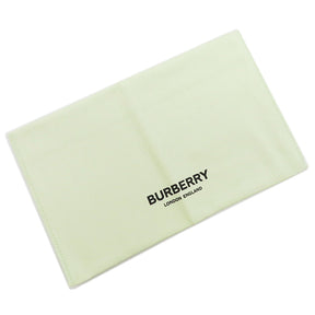 バーバリー BURBERRY ランカスターヴィンテージチェック 8073903 マルチカラー コーティングキャンバス レザー 三つ折り財布 ゴールド金具 カーキ