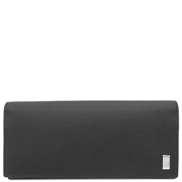 ダンヒル dunhill サイドカー ロングウォレット DU19F2F10AT001 ブラック カーフレザー 長財布 シルバー金具 黒 新品 未使用