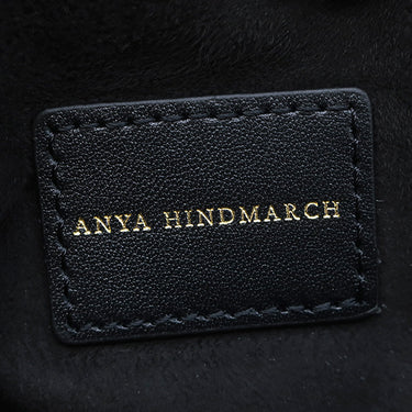 アニヤ・ハインドマーチ Anya Hindmarch アイズ エッシェンシャルズ 181631 ブラック ナイロン ショルダーバッグ ゴールド金具 新品 未使用 黒