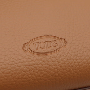 トッズ TODS T タイムレス レザー バッグ ミニ XBWAPAA9100QNK9P13 ブラウン レザー 2WAYバッグ シルバー金具 茶 ショルダー 新品 未使用