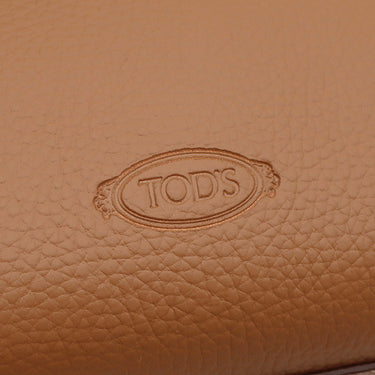 トッズ TODS T タイムレス レザー バッグ ミニ XBWAPAA9100QNK9P13 ブラウン レザー 2WAYバッグ シルバー金具 茶 ショルダー 新品 未使用