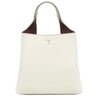 トッズ TODS T タイムレス レザー バッグ ミニ XBWAPAA9100QNK9P09 ホワイト レザー 2WAYバッグ シルバー金具 白 ショルダー