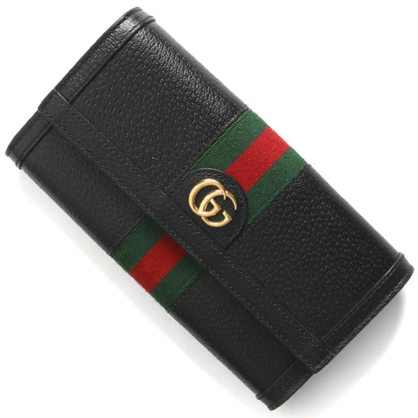 グッチ GUCCI オフィディア 719886DJ2DG1060 カーフ キャンバス 長財布 ゴールド金具