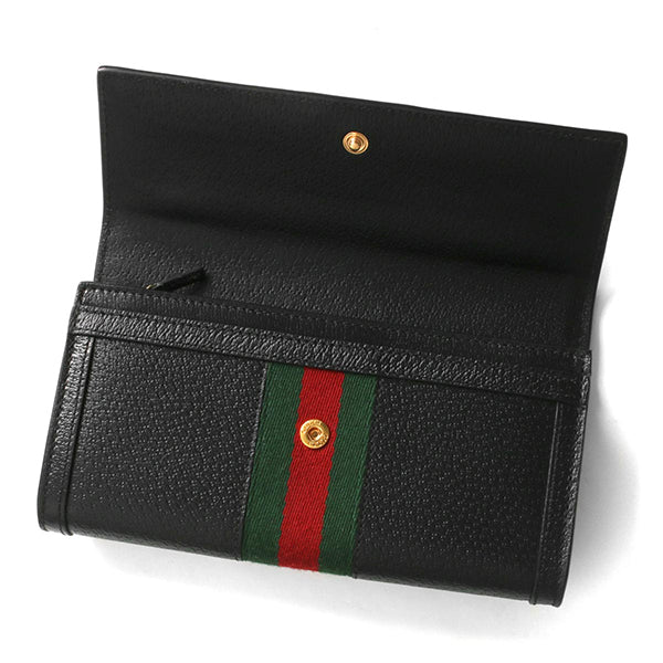 グッチ GUCCI オフィディア 719886DJ2DG1060 カーフ キャンバス 長財布 ゴールド金具