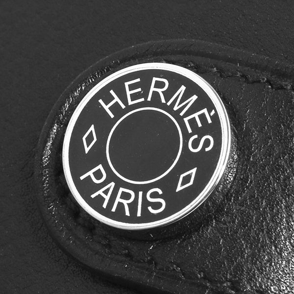 エルメス HERMES アールエムエス RMS エヴァーグレインカーフスキン 手帳カバー シルバー金具