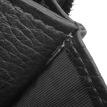 バリー BALLY リボンS ジップ アラウンド 6305143 ブラック レザー コインケース シルバー金具 黒 ラウンドファスナー 新品 未使用