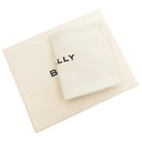 バリー BALLY リボンS ジップ アラウンド 6305143 ブラック レザー コインケース シルバー金具 黒 ラウンドファスナー 新品 未使用