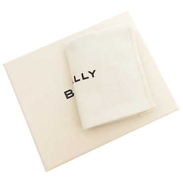 バリー BALLY リボンS ジップ アラウンド 6305143 ブラック レザー コインケース シルバー金具 黒 ラウンドファスナー 新品 未使用