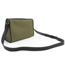 バリー BALLY アークル ARKLE 6306630 カーキXブラック キャンバス カーフ ショルダーバッグ シルバー金具 新品 未使用 緑 黒