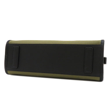 バリー BALLY アークル ARKLE 6306630 カーキXブラック キャンバス カーフ ショルダーバッグ シルバー金具 新品 未使用 緑 黒