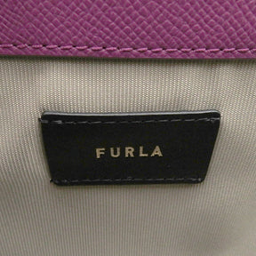 フルラ FURLA キャンバストート WB01398 BX0707 3048S ベージュ(TONI)Xパープル キャンバス レザー ハンドバッグ ゴールド金具 紫 新品 未使用