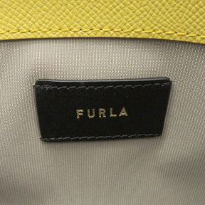 フルラ FURLA キャンバストート WB01398 BX0707 3052S ベージュ(TONI)Xイエロー キャンバス レザー ハンドバッグ ゴールド金具 黄 新品 未使用