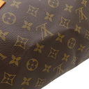 ルイヴィトン LOUIS VUITTON スピーディ 25 M41109 モノグラム モノグラムキャンバス ハンドバッグ ゴールド金具 茶 鍵・パドロック欠品