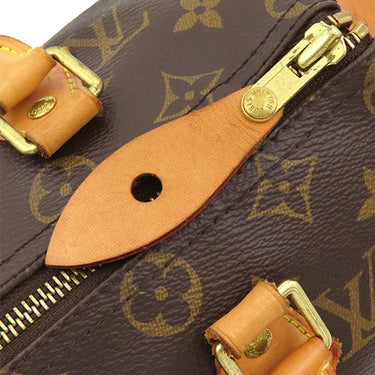 ルイヴィトン LOUIS VUITTON スピーディ 25 M41109 モノグラム モノグラムキャンバス ハンドバッグ ゴールド金具 茶 鍵・パドロック欠品