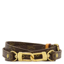 ルイヴィトン LOUIS VUITTON モノグラム ショルダーストラップ モノグラム モノグラムキャンバス ショルダーストラップ ゴールド金具 茶 約119cm