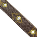 ルイヴィトン LOUIS VUITTON モノグラム ショルダーストラップ モノグラム モノグラムキャンバス ショルダーストラップ ゴールド金具 茶 約119cm