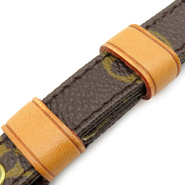 ルイヴィトン LOUIS VUITTON モノグラム ショルダーストラップ モノグラム モノグラムキャンバス ショルダーストラップ ゴールド金具 茶 約119cm