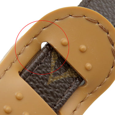 ルイヴィトン LOUIS VUITTON モノグラム ショルダーストラップ モノグラム モノグラムキャンバス ショルダーストラップ ゴールド金具 茶 約119cm
