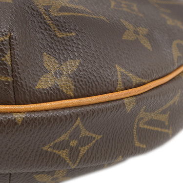 ルイヴィトン LOUIS VUITTON クロワッサン MM M51512 モノグラム モノグラムキャンバス ショルダーバッグ ゴールド金具 茶 肩掛け ワンショルダー