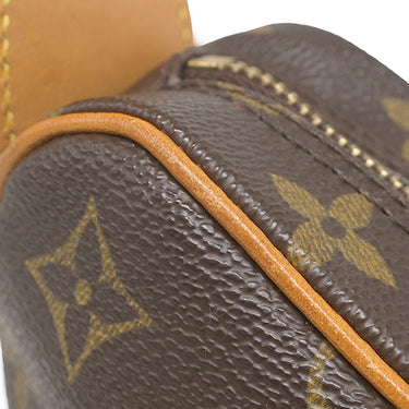 ルイヴィトン LOUIS VUITTON クロワッサン MM M51512 モノグラム モノグラムキャンバス ショルダーバッグ ゴールド金具 茶 肩掛け ワンショルダー