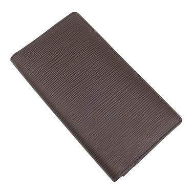 ルイヴィトン LOUIS VUITTON ポルト カルト クレディ M6321D モカ エピレザー 長財布 茶 二つ折り