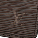 ルイヴィトン LOUIS VUITTON ポルト カルト クレディ M6321D モカ エピレザー 長財布 茶 二つ折り