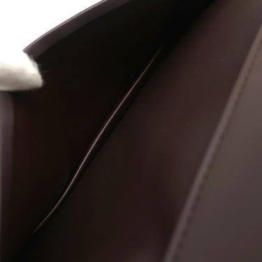 ルイヴィトン LOUIS VUITTON ポルト カルト クレディ M6321D モカ エピレザー 長財布 茶 二つ折り