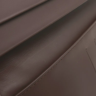 ルイヴィトン LOUIS VUITTON ポルト カルト クレディ M6321D モカ エピレザー 長財布 茶 二つ折り