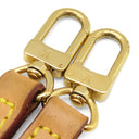 ルイヴィトン LOUIS VUITTON ヌメ革 ストラップ 122cm ベージュ ヌメ革 ショルダーストラップ ゴールド金具 バッグ用ストラップ 替えショルダー