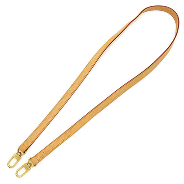 ルイヴィトン LOUIS VUITTON ヌメ革 119cm ベージュ ヌメ革 ショルダーストラップ ゴールド金具 レザー 替えショルダーストラップ