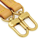 ルイヴィトン LOUIS VUITTON ヌメ革 119cm ベージュ ヌメ革 ショルダーストラップ ゴールド金具 レザー 替えショルダーストラップ
