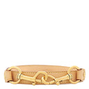 ルイヴィトン LOUIS VUITTON ヌメ革 ストラップ 99.5cm ナチュラル ヌメ革 ショルダーストラップ ゴールド金具 バッグ用ストラップ ショルダー 調節可能