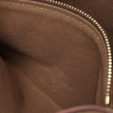 ルイヴィトン LOUIS VUITTON ミニ ルーピング M51147 モノグラム モノグラムキャンバス ハンドバッグ ゴールド金具 茶 ワンショルダーバッグ