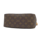 ルイヴィトン LOUIS VUITTON ルーピング MM M51146 モノグラム モノグラムキャンバス ハンドバッグ ゴールド金具 茶 ワンハンドル