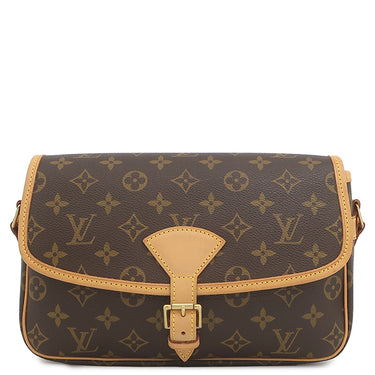 ルイヴィトン LOUIS VUITTON ソローニュ M42250 モノグラム モノグラムキャンバス ショルダーバッグ ゴールド金具 茶 斜め掛け