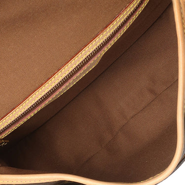ルイヴィトン LOUIS VUITTON ソローニュ M42250 モノグラム モノグラムキャンバス ショルダーバッグ ゴールド金具 茶 斜め掛け