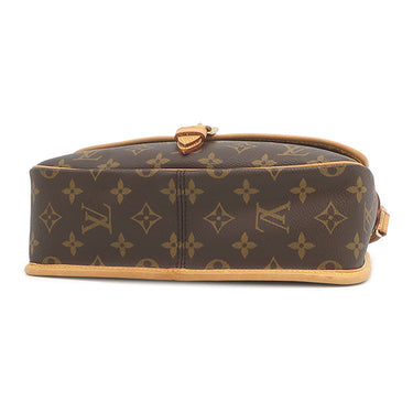 ルイヴィトン LOUIS VUITTON ソローニュ M42250 モノグラム モノグラムキャンバス ショルダーバッグ ゴールド金具 茶 斜め掛け