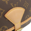 ルイヴィトン LOUIS VUITTON ソローニュ M42250 モノグラム モノグラムキャンバス ショルダーバッグ ゴールド金具 茶 斜め掛け