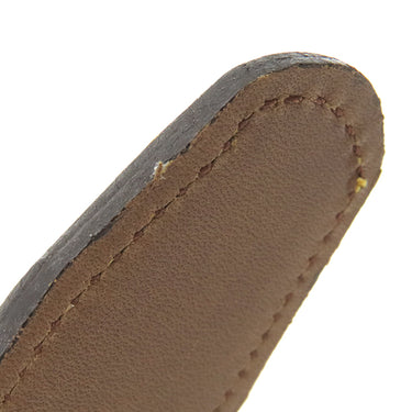 ロエベ LOEWE ベルトバッグ ブラック×ブラウン スウェード ウエストバッグ ゴールド金具 ボディバッグ ポーチ 黒