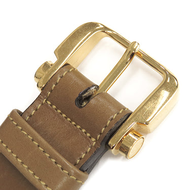 ロエベ LOEWE ベルトバッグ ブラック×ブラウン スウェード ウエストバッグ ゴールド金具 ボディバッグ ポーチ 黒