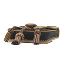 ロエベ LOEWE ベルトバッグ ブラック×ブラウン スウェード ウエストバッグ ゴールド金具 ボディバッグ ポーチ 黒