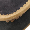 ロエベ LOEWE ベルトバッグ ブラック×ブラウン スウェード ウエストバッグ ゴールド金具 ボディバッグ ポーチ 黒