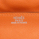 エルメス HERMES ケリードール オレンジ ヴォーガリバー ハンドバッグ シルバー金具 ミニバッグ