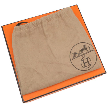 エルメス HERMES ケリードール オレンジ ヴォーガリバー ハンドバッグ シルバー金具 ミニバッグ