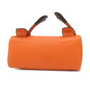 エルメス HERMES ケリードール オレンジ ヴォーガリバー ハンドバッグ シルバー金具 ミニバッグ