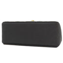 シャネル CHANEL ミニマトラッセ A01115 ブラック キャビアスキン ショルダーバッグ ゴールド金具 チェーンショルダー ココマーク 黒